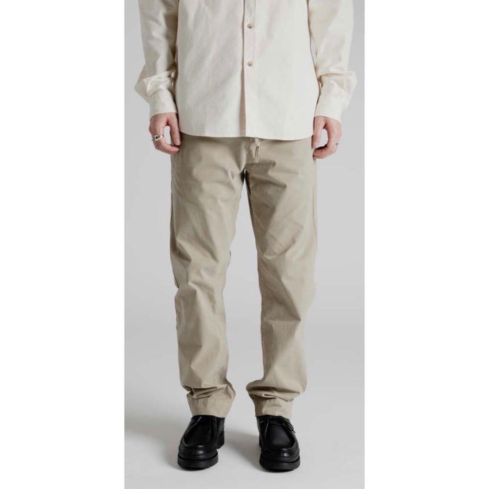 Kestin Inverness Trouser Stone Mens Size Small Tapered‎ Cotton Chino Pants